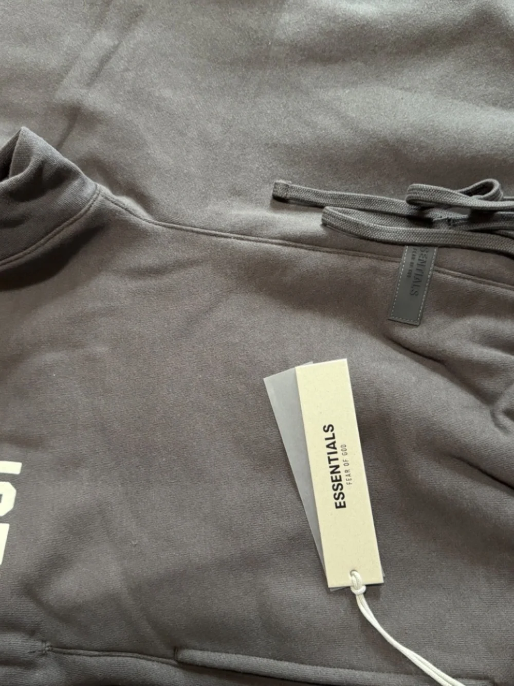 Fear of God Essentials 1977 "Iron" Sweats. Open Cuffed. Brand New. Heavyweight M - Picture 8 of 11